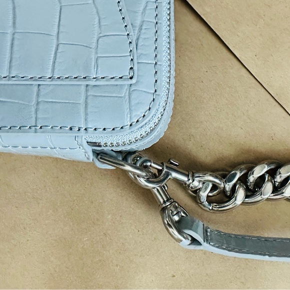 Marc Jacobs Gray Crossbody Bag with Chain Strap - Picture 5 of 8